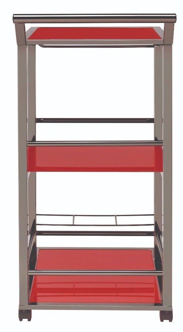Red Serving Cart F579988