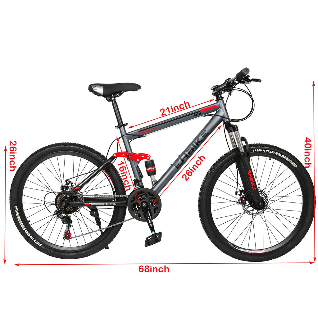 26 inch 21 Speed Mountain Bike V61866