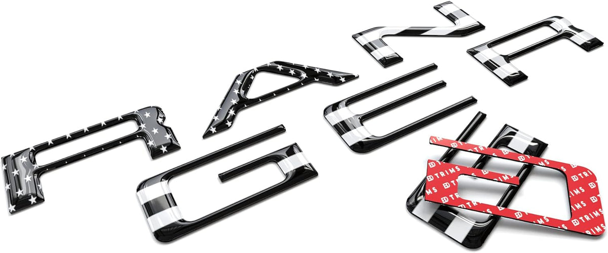 Tailgate 3D Raised Letters Pack of 2 B47740