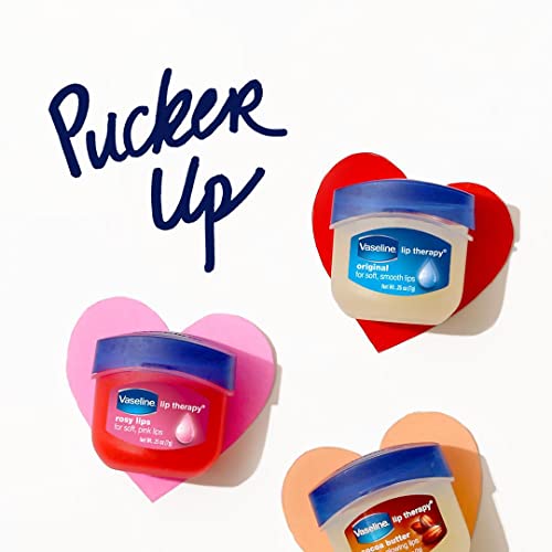 Mini Lip Balm, Petroleum Jelly, 0.25 Oz (Pack of 4) V472199