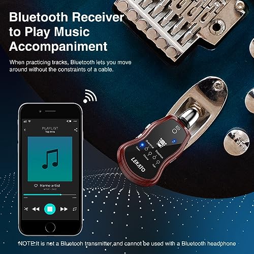 Guitar Headphone Amp for Electric Guitar and Bass with 5 Effects R34814