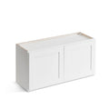 Pure White Birch Door Wall Stock Cabinet K1089