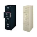 4 Drawer Filing Cabinet in Black and Putty L7638