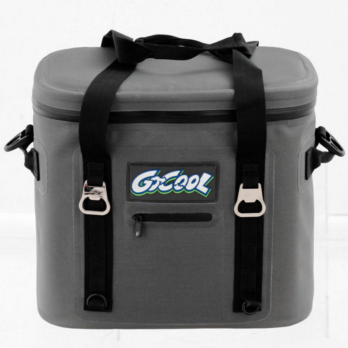 Gray Insulated Soft Cooler Lunch Bag S724476