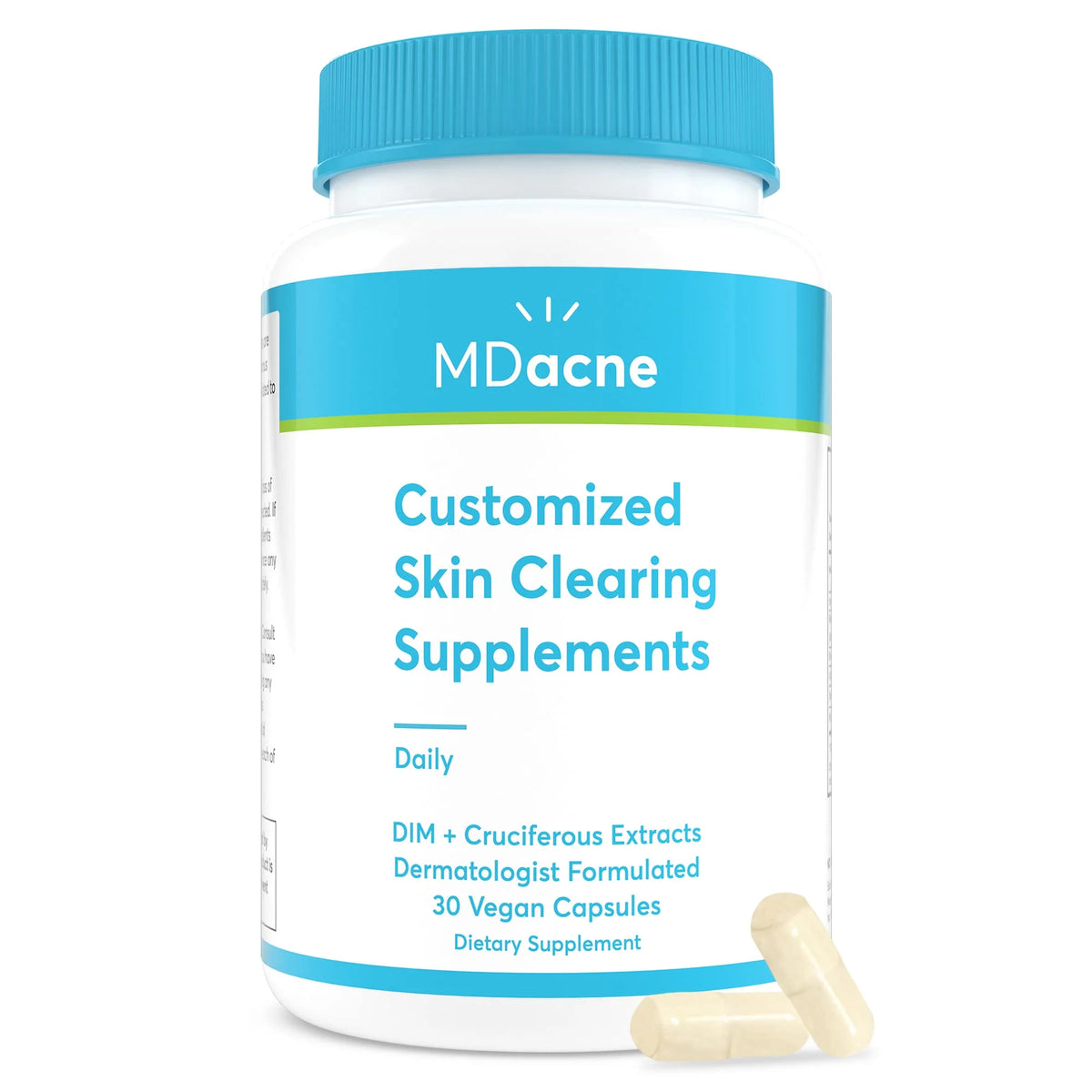 30 Vegan Capsules Skin Clearing Supplements H322