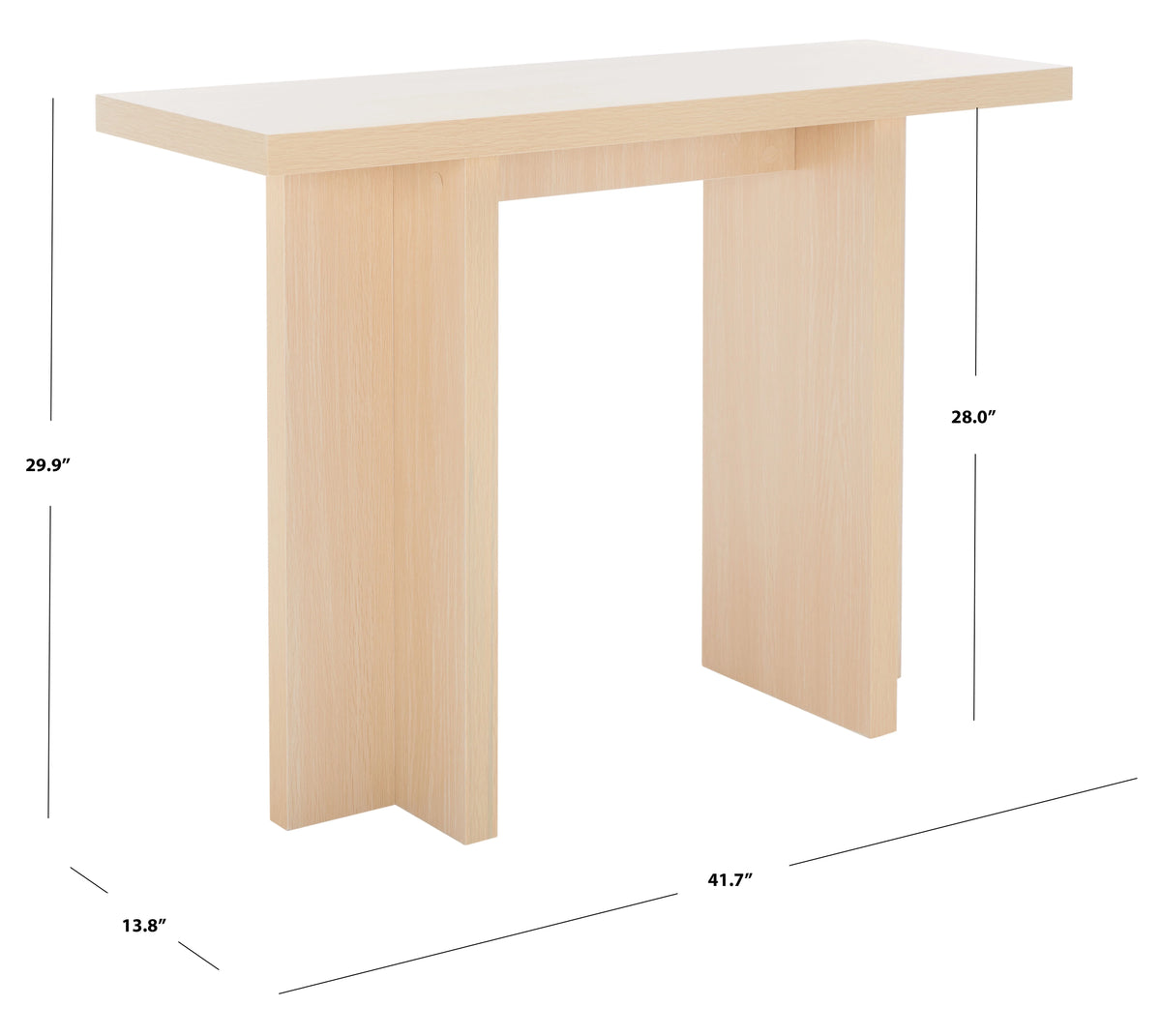 Modern Small Console Table D436