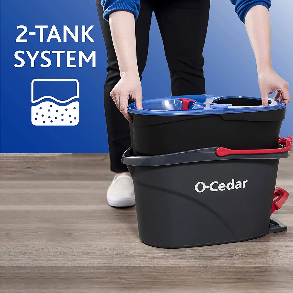 Spin Mop & Bucket Floor Cleaning System with Refill Q709