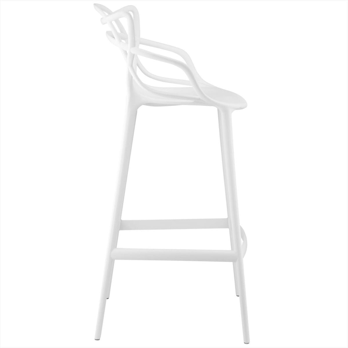 White Bar Stool F427