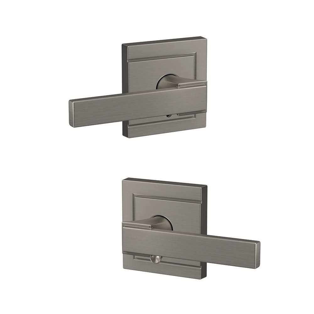 Aged Bronze Finish Passage and Privacy Lock Q1467