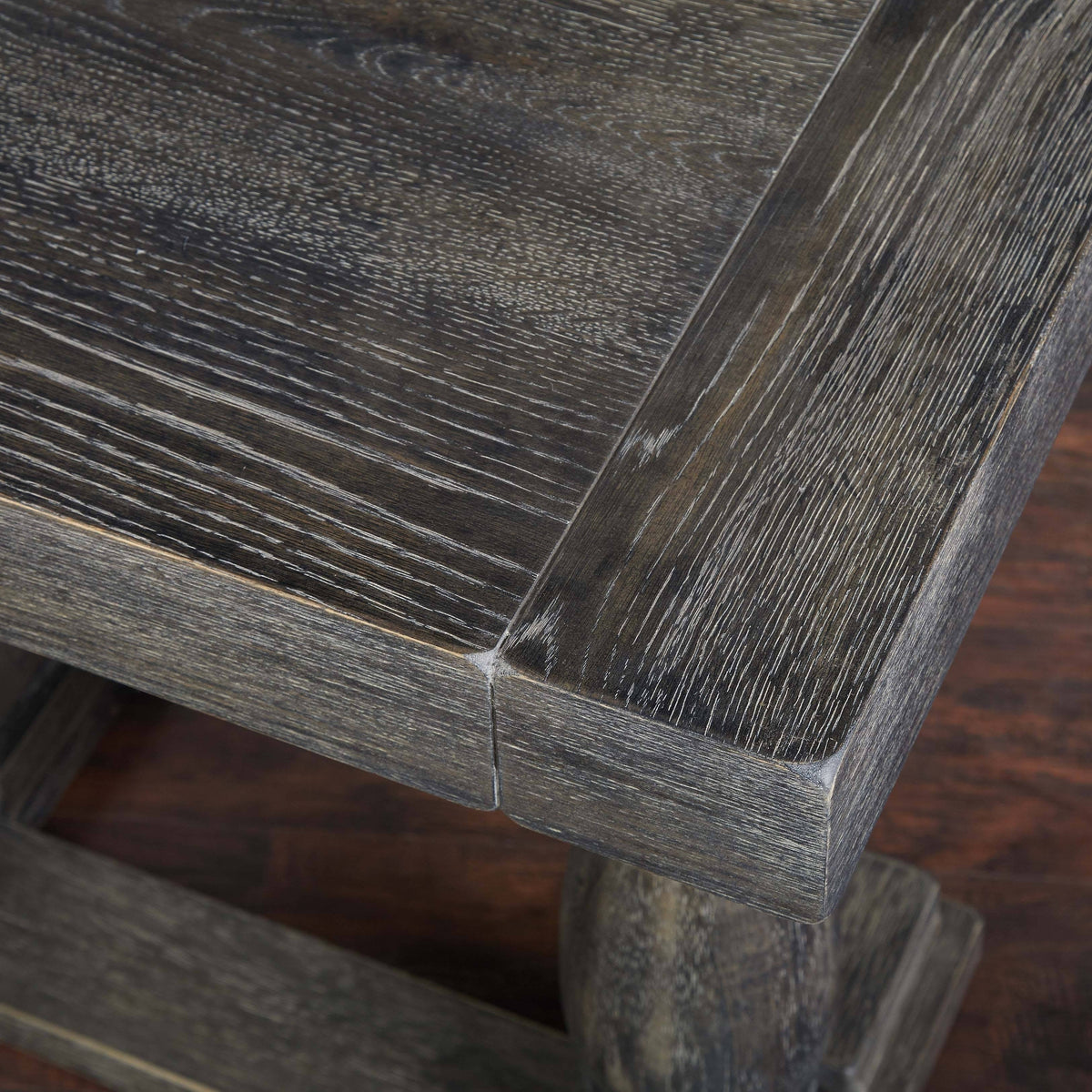 Rustic Brown End Table W17642