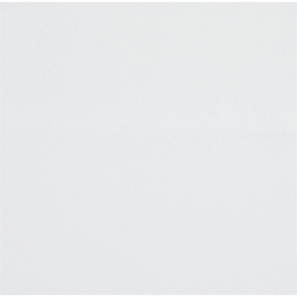 White Italian Top Grain Leather Sectional M3207