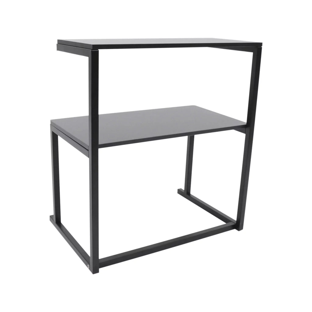 Black 3-Tier Printer Stand Storage Shelves B572