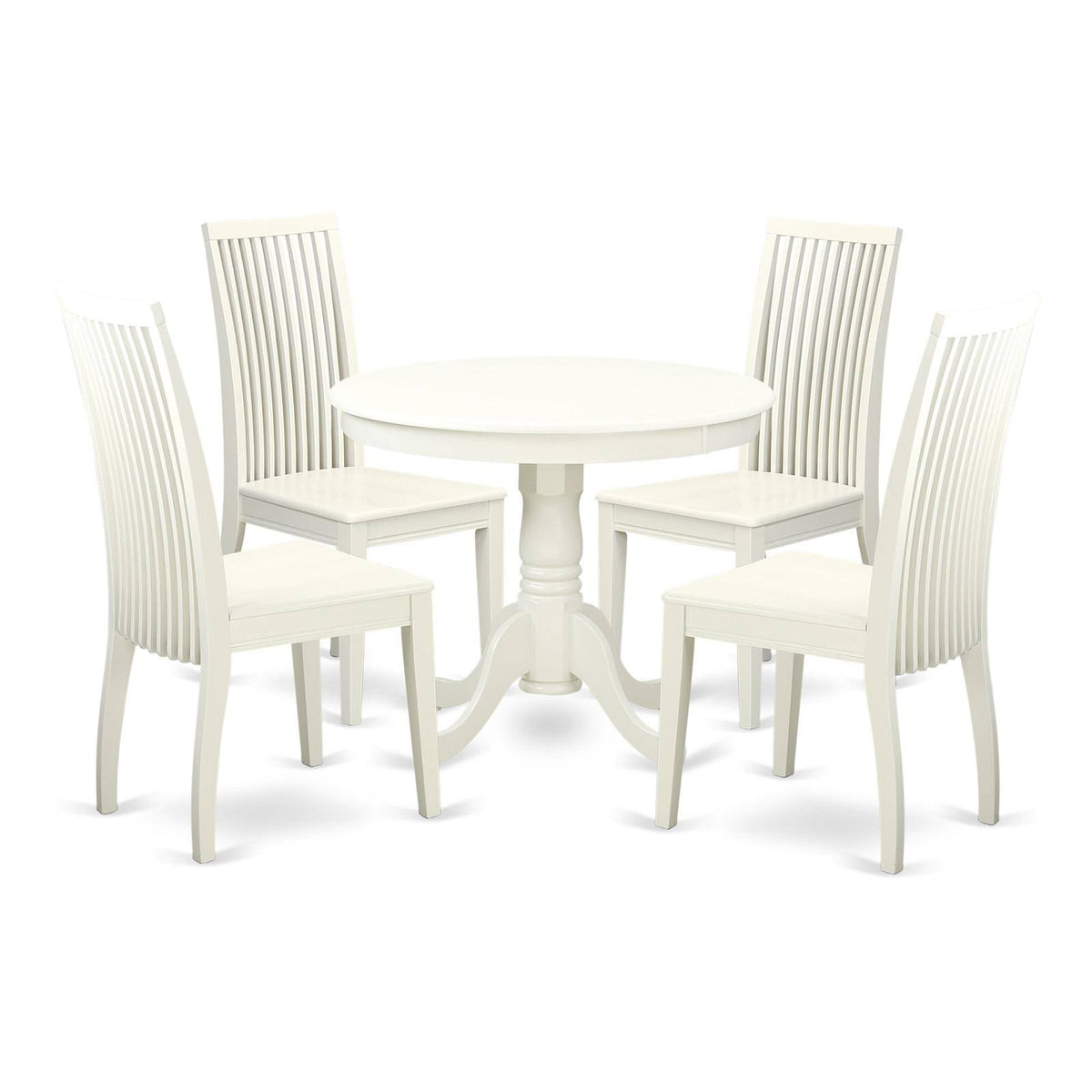 Linen White Dining Room Set I474