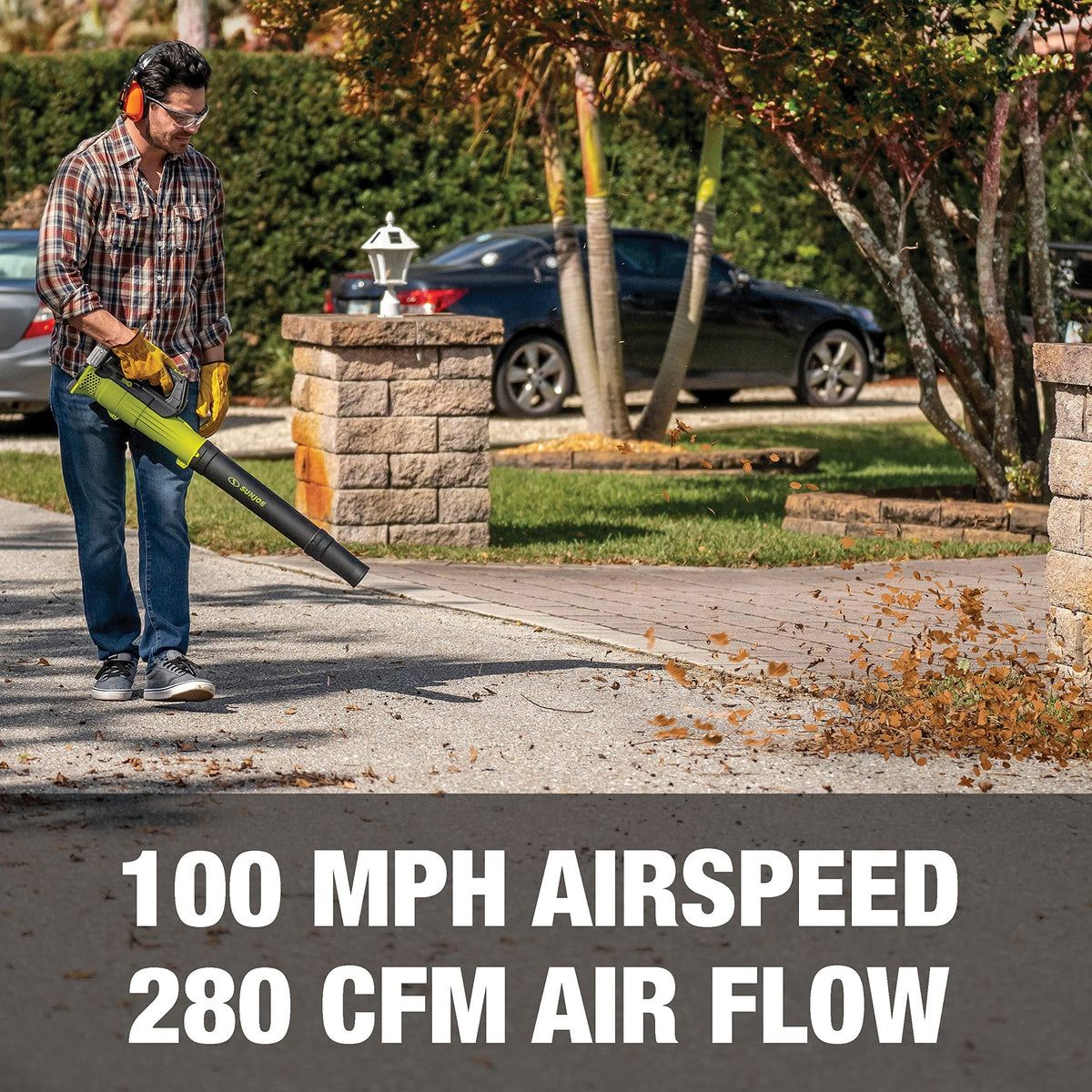 Cordless Compact Turbine Leaf Blower O6878