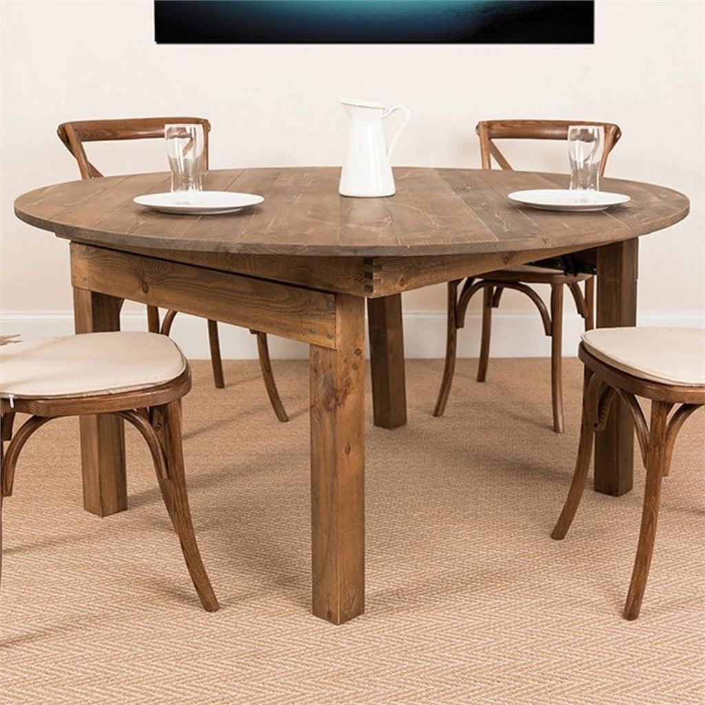 60" Round Farm Dining Table D460284