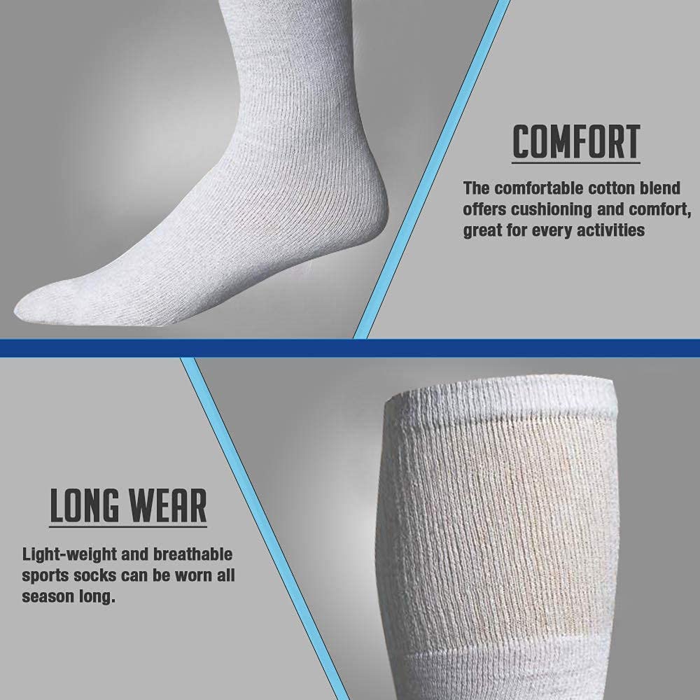 Cotton Tube Socks Bulk Pack L65056