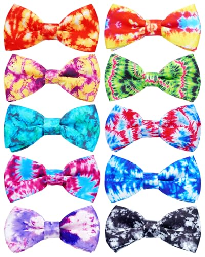 10 Pack Holiday Dog Bow Ties J4791