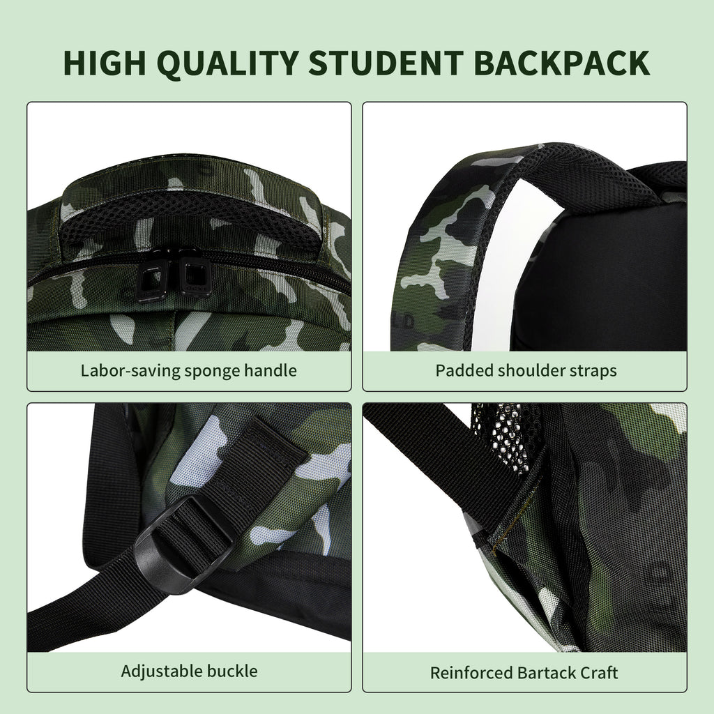 Wheeled Backpack Rolling Daypack Trolley School Bag M432