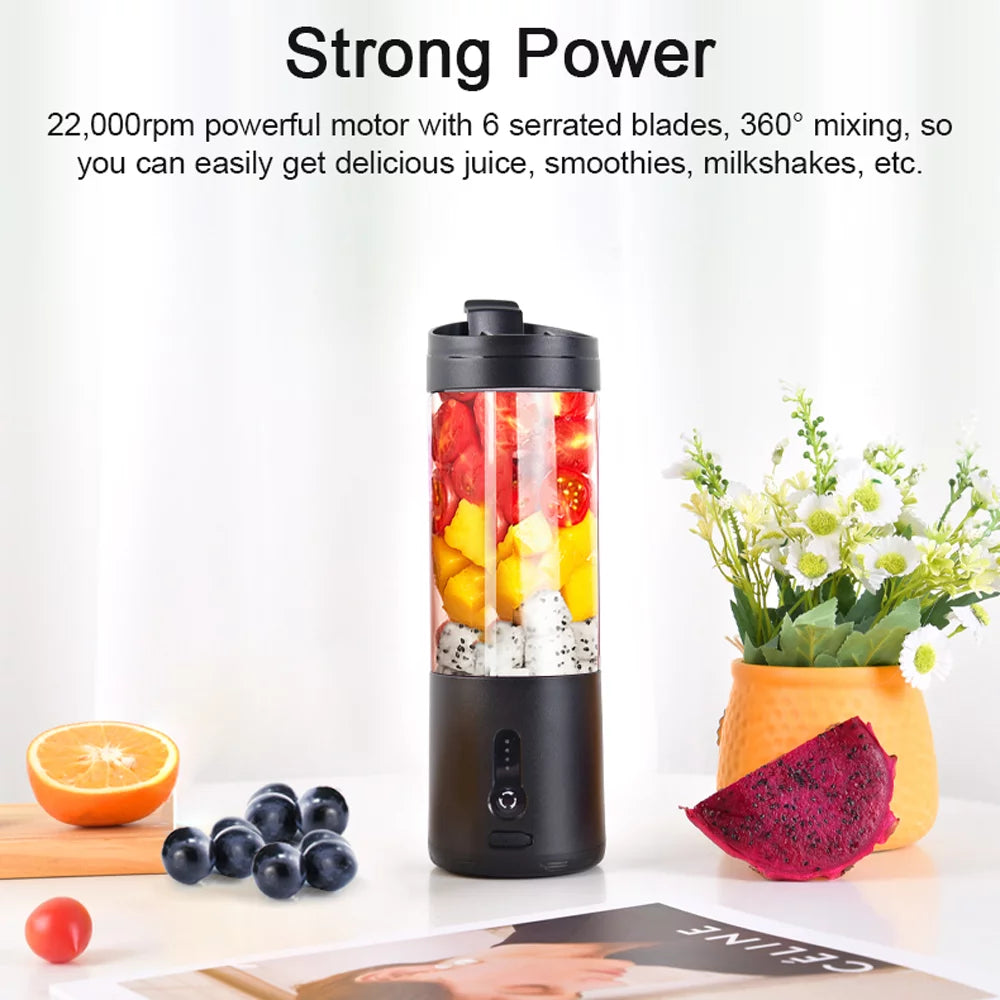 Portable USB Electric Blender 530ml H6417