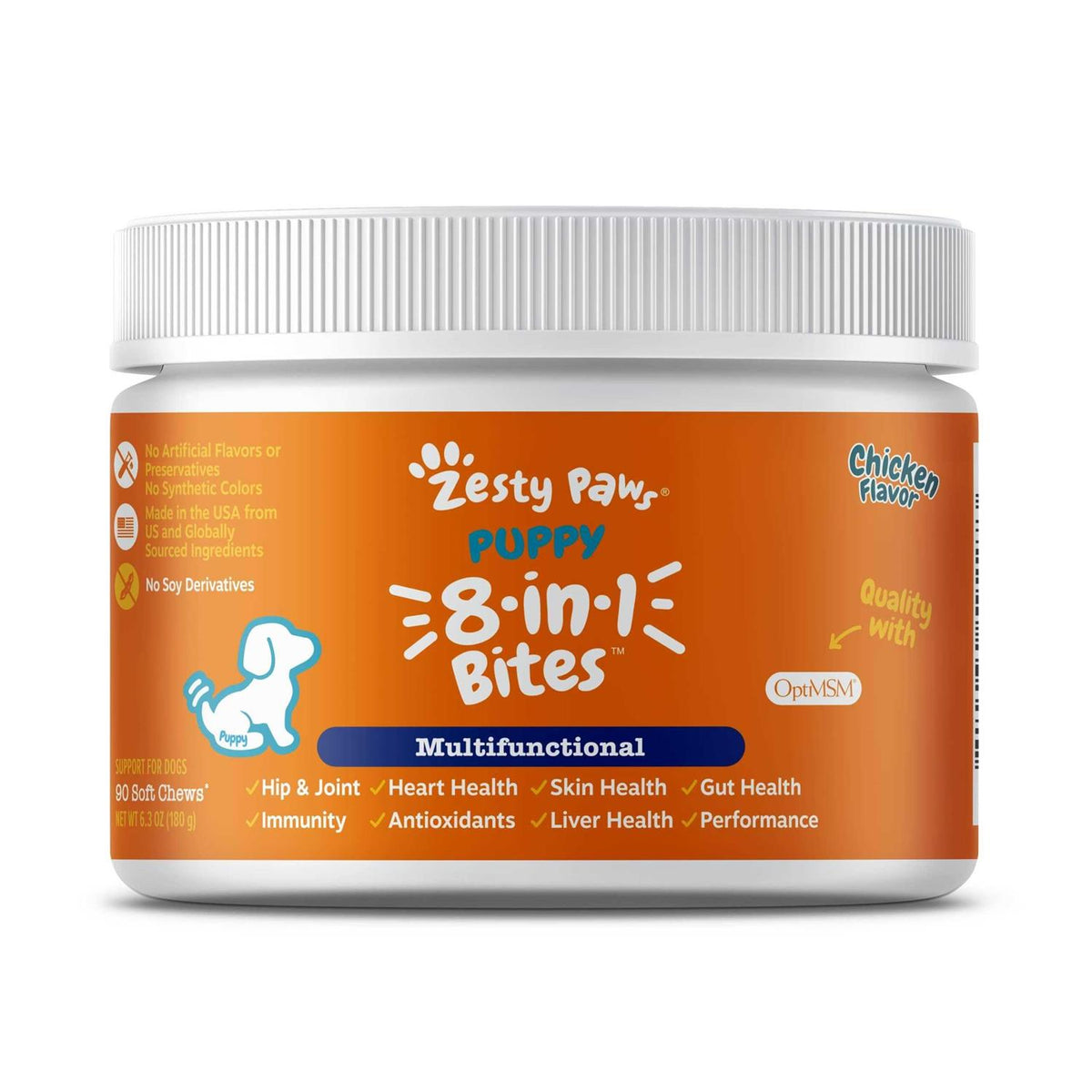 Puppy 8-in-1 Supplement Bites D654