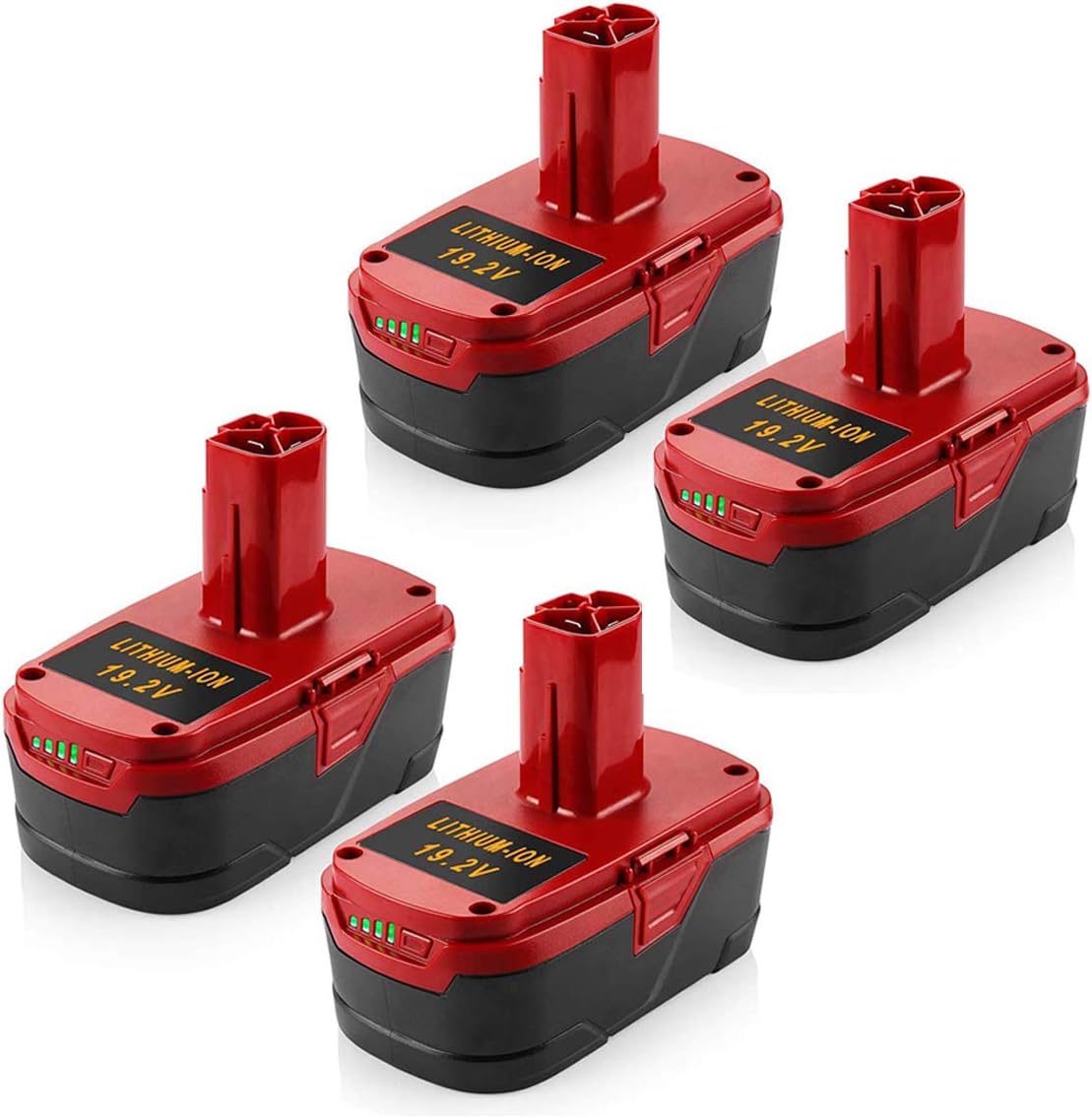 4-Pack 6.0Ah Lithium ion Battery for Craftsman 19.2Volt W794824