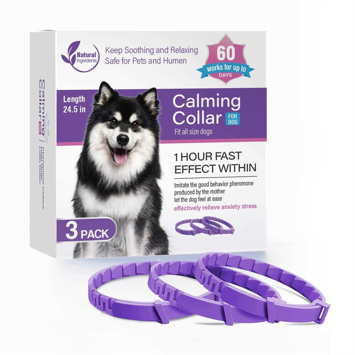 Adjustable Calming Collar 3 Packs N442607