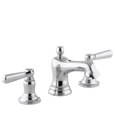 Widespread Double Handle Bathroom Faucet with Drain Assembly C1335