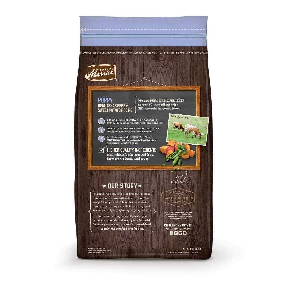 Grain Free Real Beef & Sweet Potato Puppy Recipe Dry Dog Food L47555