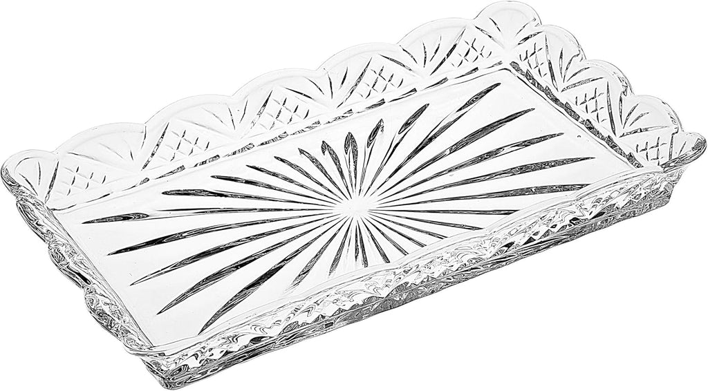 Crystal Guest Towel Tray L255