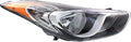 Headlight Assembly Passenger Side Halogen Sedan X7658