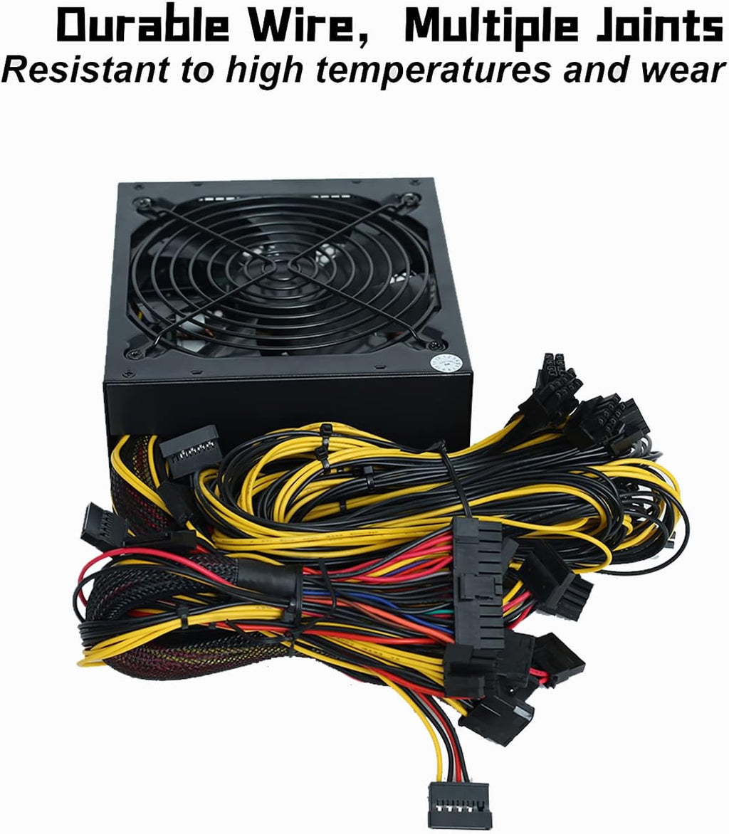 2000W Modular PSU for 8 GPU Mining Rig C807