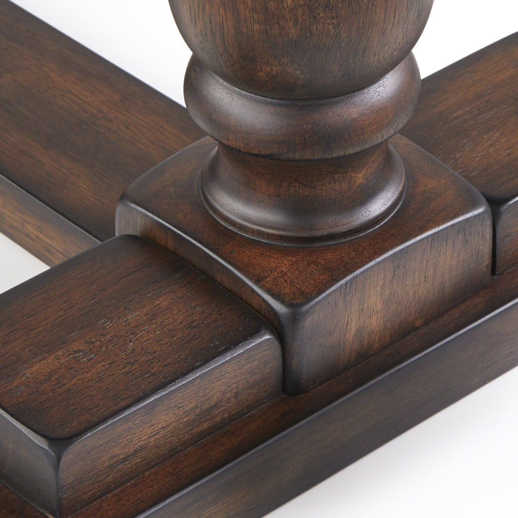 Rustic Brown End Table W17642