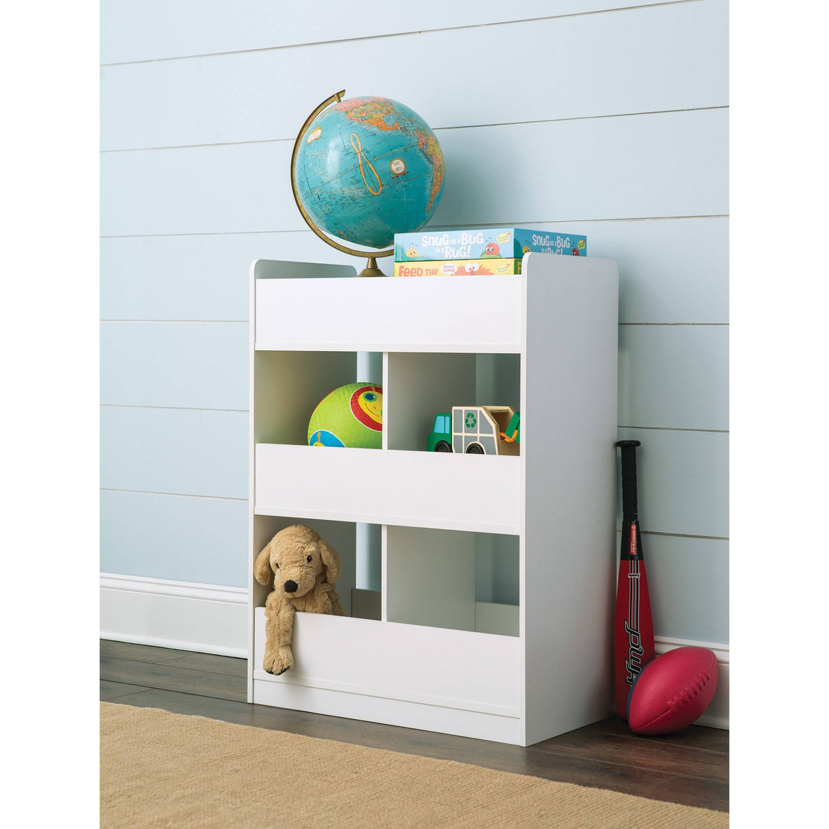 White Vertical Toy Organizer Z34168