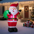 8FT LED-lit Inflatable Santa Claus Decoration Y3840