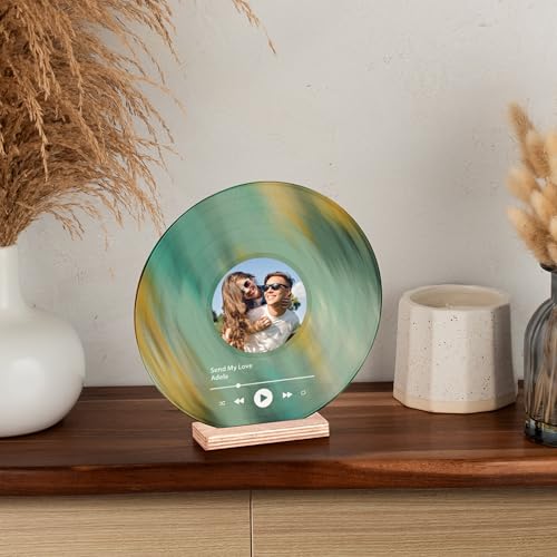 Decorative Vinyl Record with Custom Photo F257