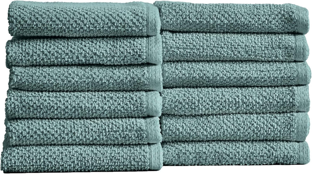 Light Grey Set of 4 Cotton Quick-Dry Bath Towels I159
