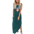 Graphic Printed Casual Long Tshirt Sundress H81109