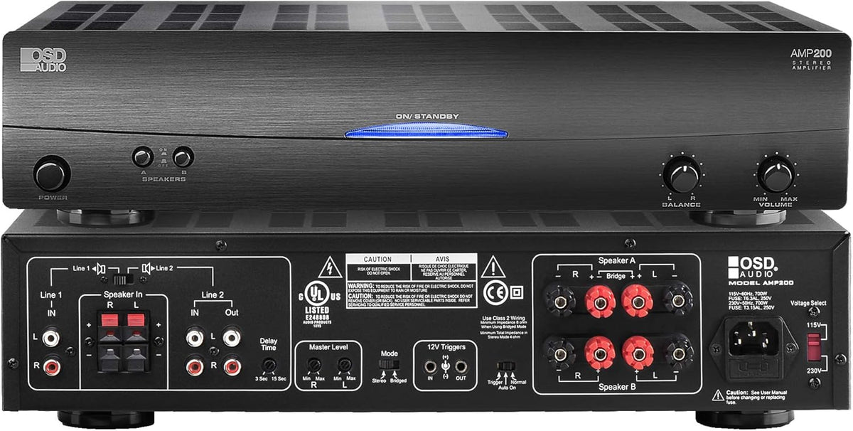 100W Stereo Amplifier, Class D C705
