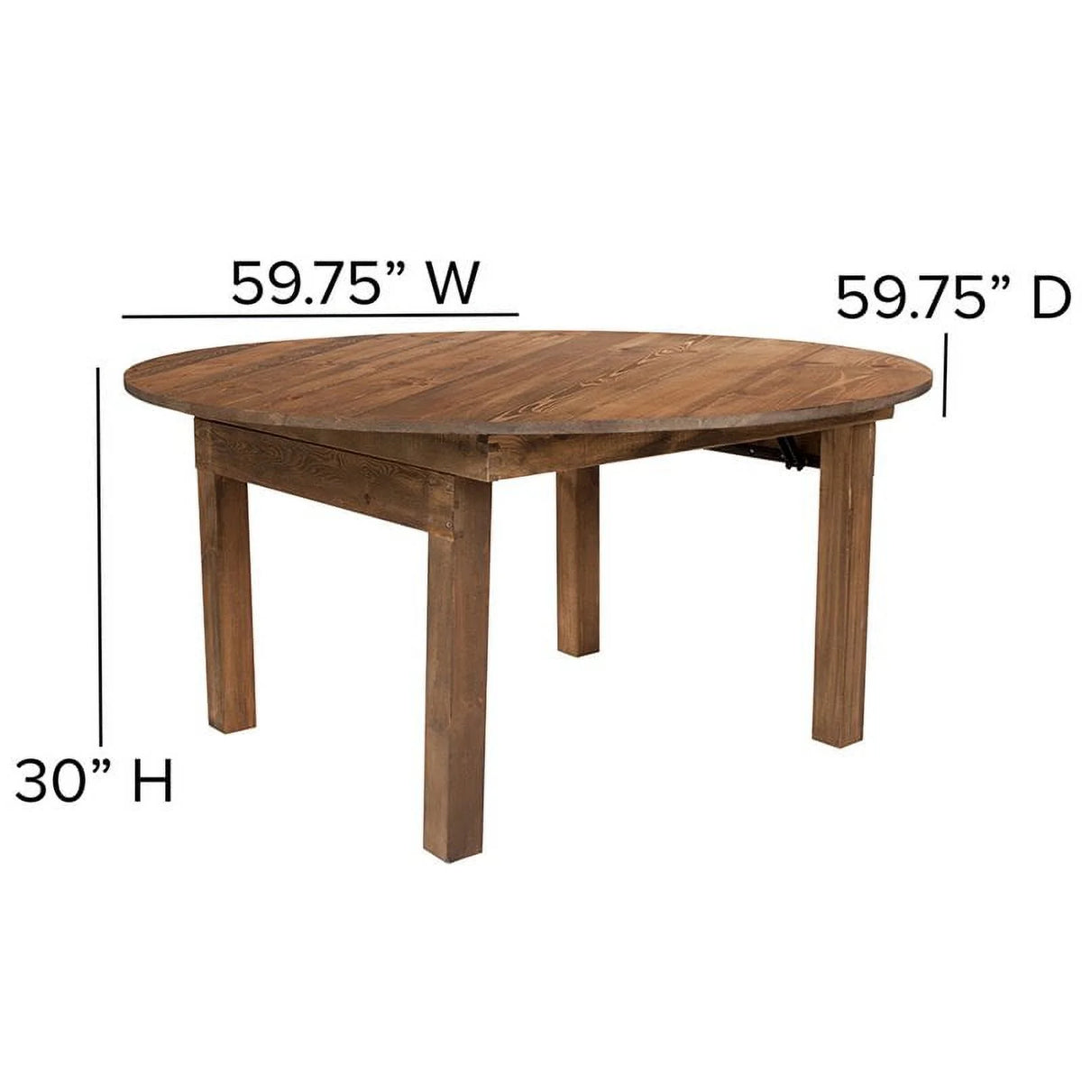60" Round Farm Dining Table D460284
