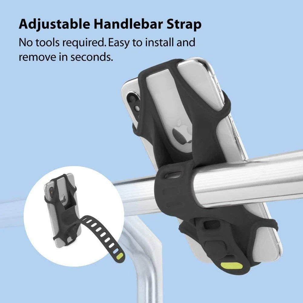 Black Universal Bike Phone Mount for Handlebar G591