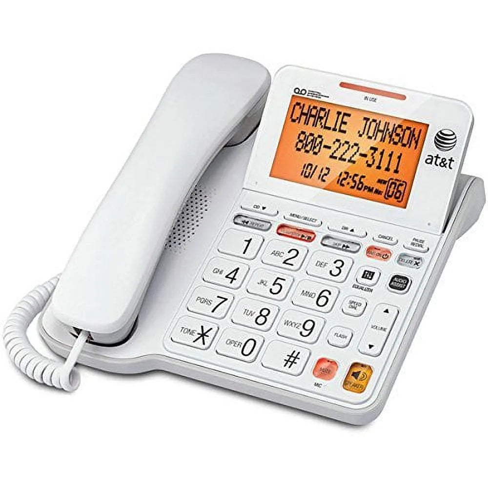 White Corded Desk Phone Q577258
