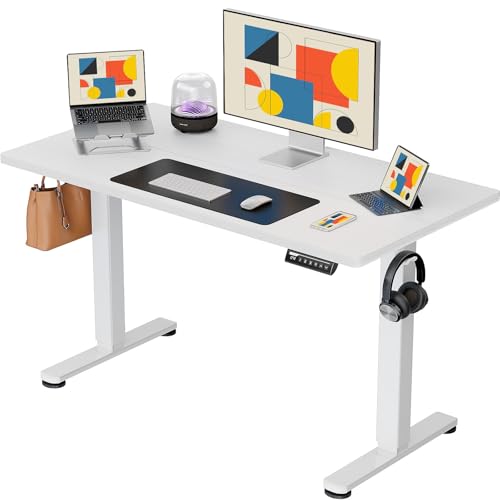 48 x 24 Inches Height Adjustable Electric Standing Desk with Memory S60592