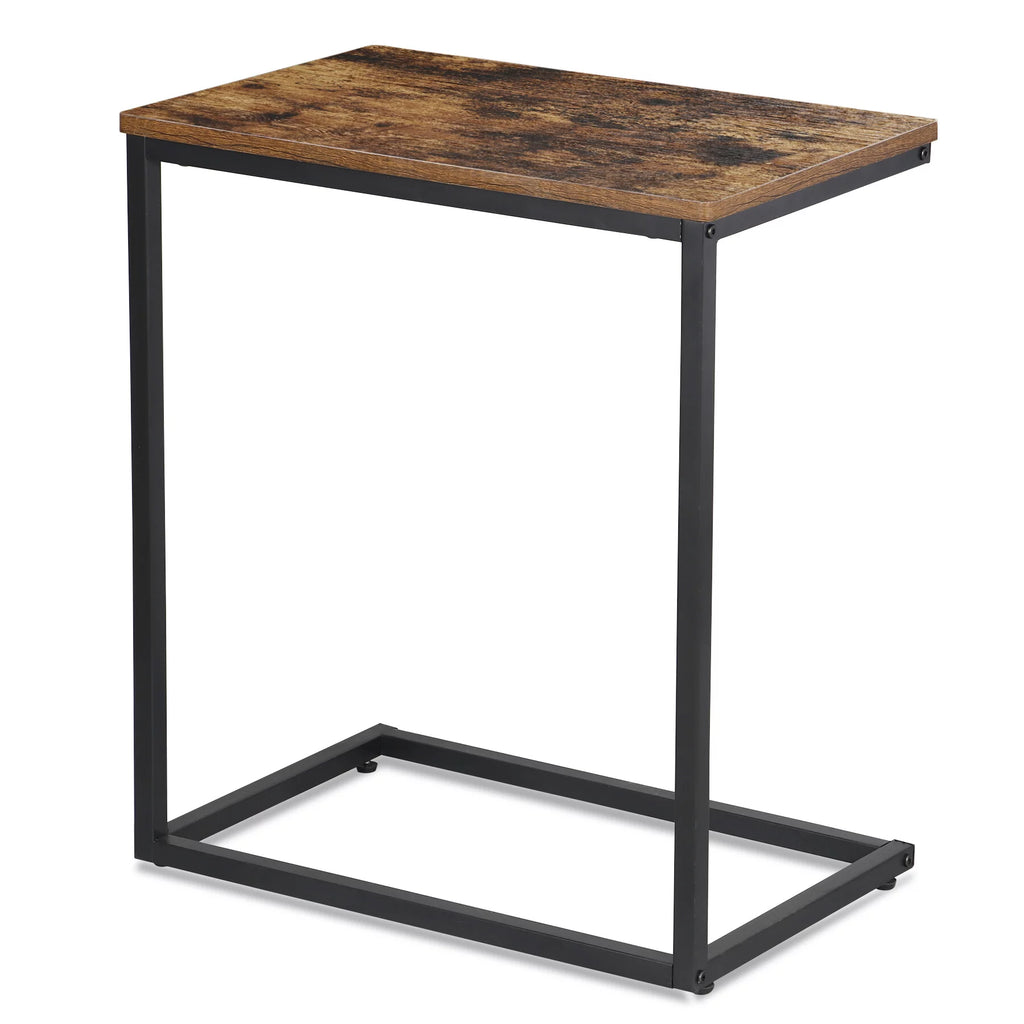 25''H C-Shaped Metal End Table F70428