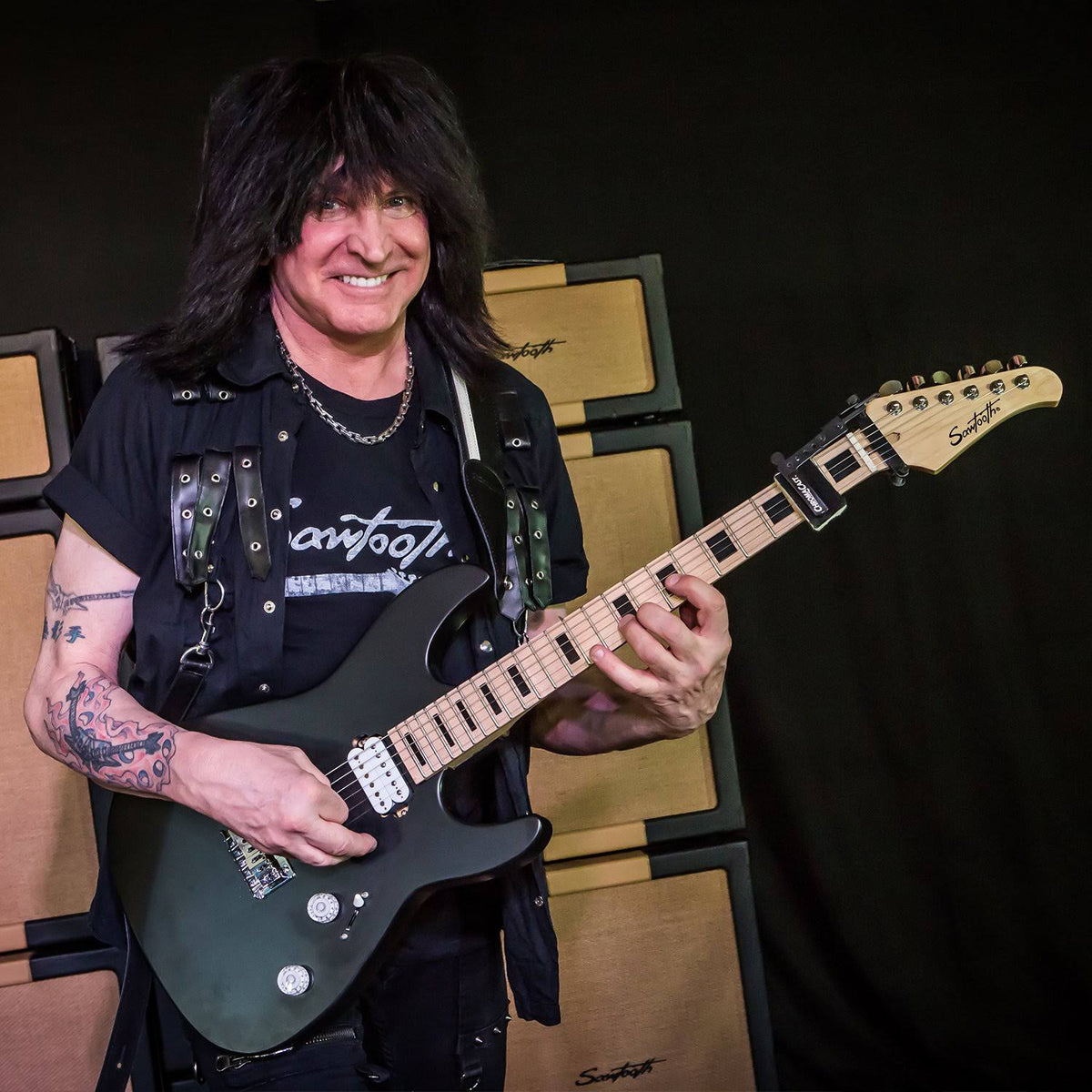 Satin Black Electric Guitar U858631