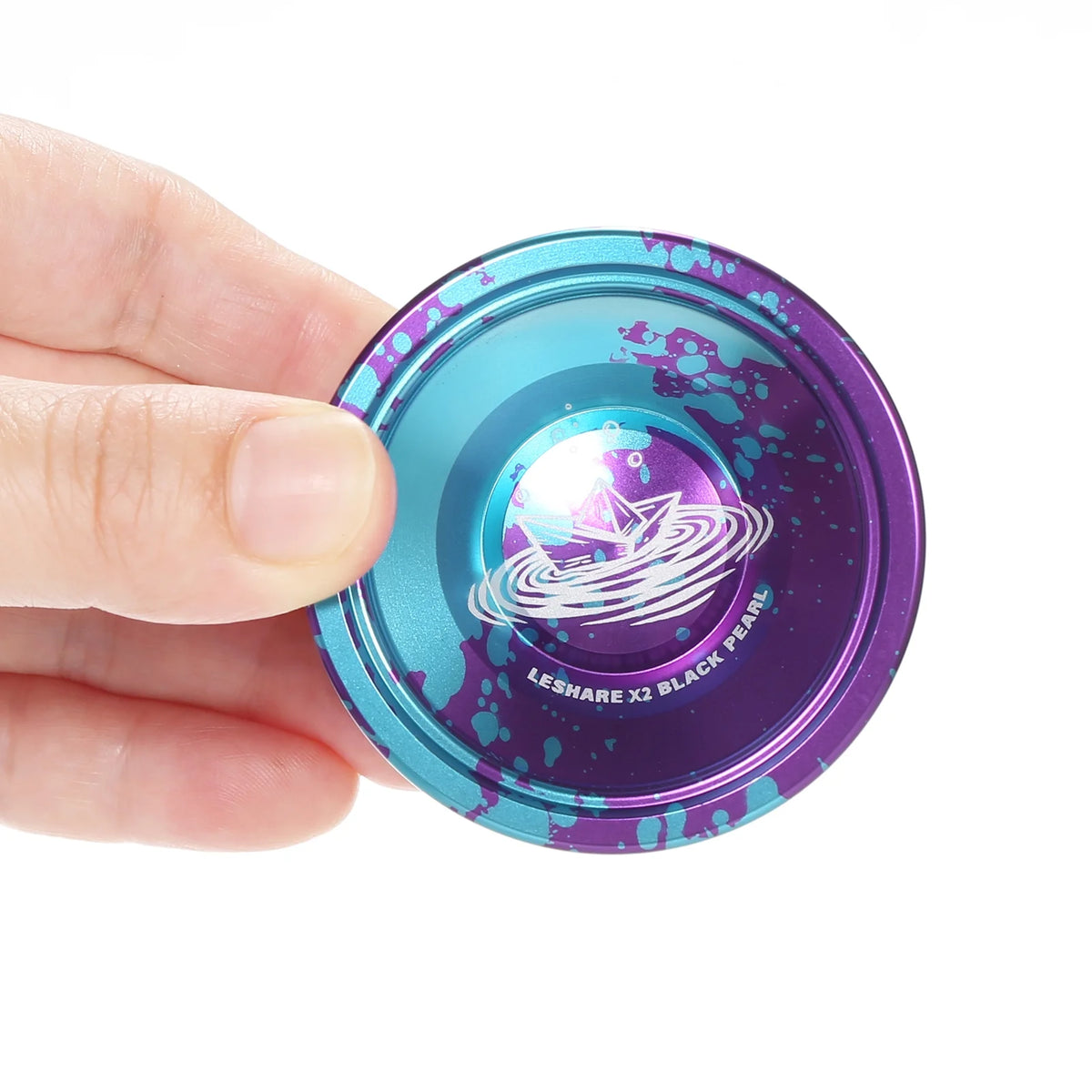 Aluminum Yoyo Ball with Bearing Strings Glove Storage Case V552