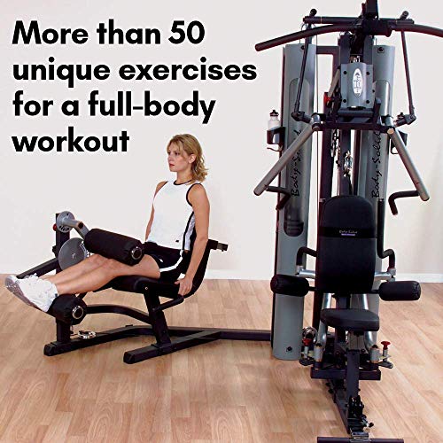 210lbs Multi-Station Gym Machine with Leg and Calf Press Attachment T811