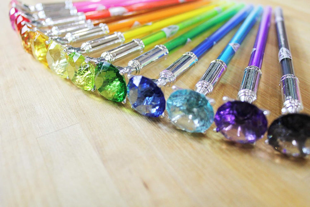 24 Pc Gel Pens with Rhinestone Topper P237315