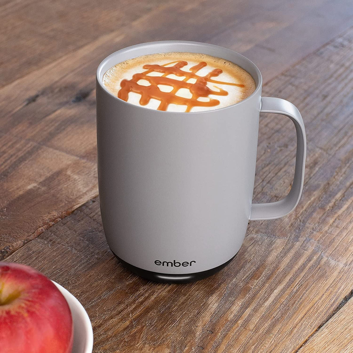 14 oz Grey App Controlled Heated Coffee Mug E3433
