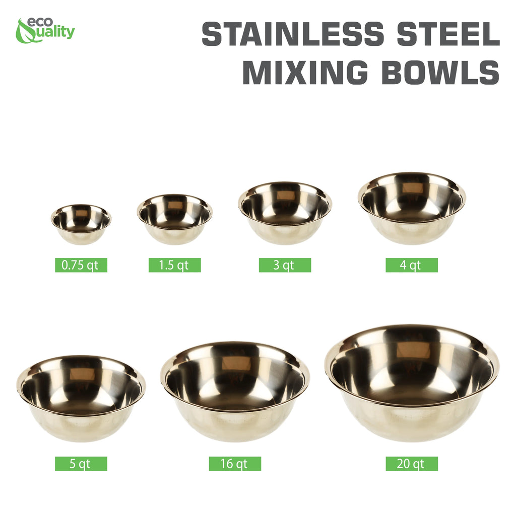 20 Quart Stainless Steel Mixing Bowl E641755