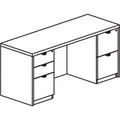 24 x 66 in. Double Pedestal Laminate Desk Credenza R580